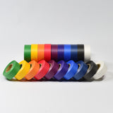 カラー紙テープ 撥水・耐水<br>巾50mm×長さ30m  全10色