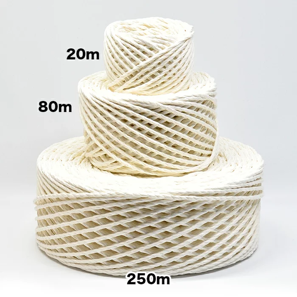 ひもさま専用✿ 早瀬工業公式】カラー紙ひも / ケミカロープ (P) 紙3本撚り(特太) 全20